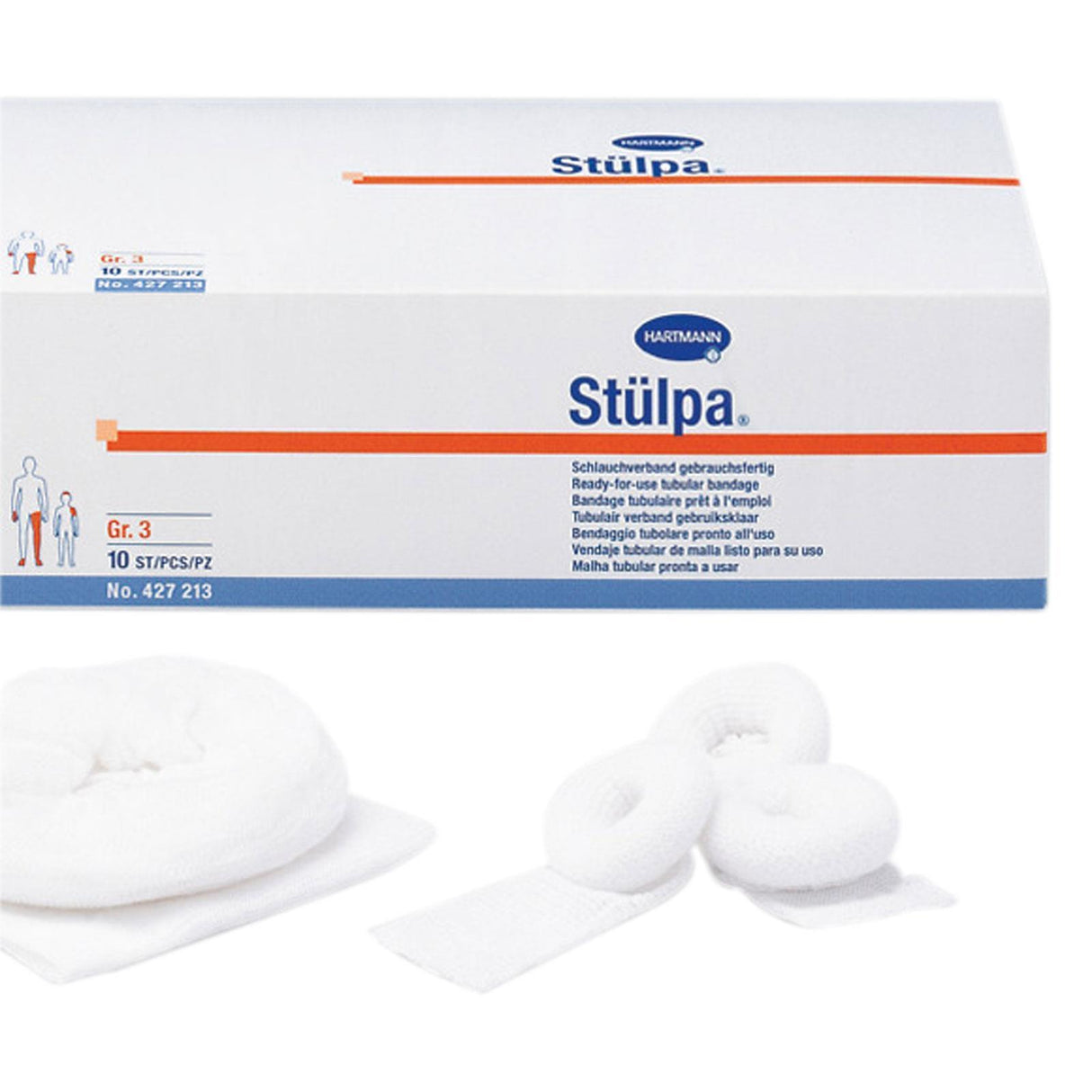 Hartmann Stülpa® Fertigverbände Netzschlauchverband 10 Stück