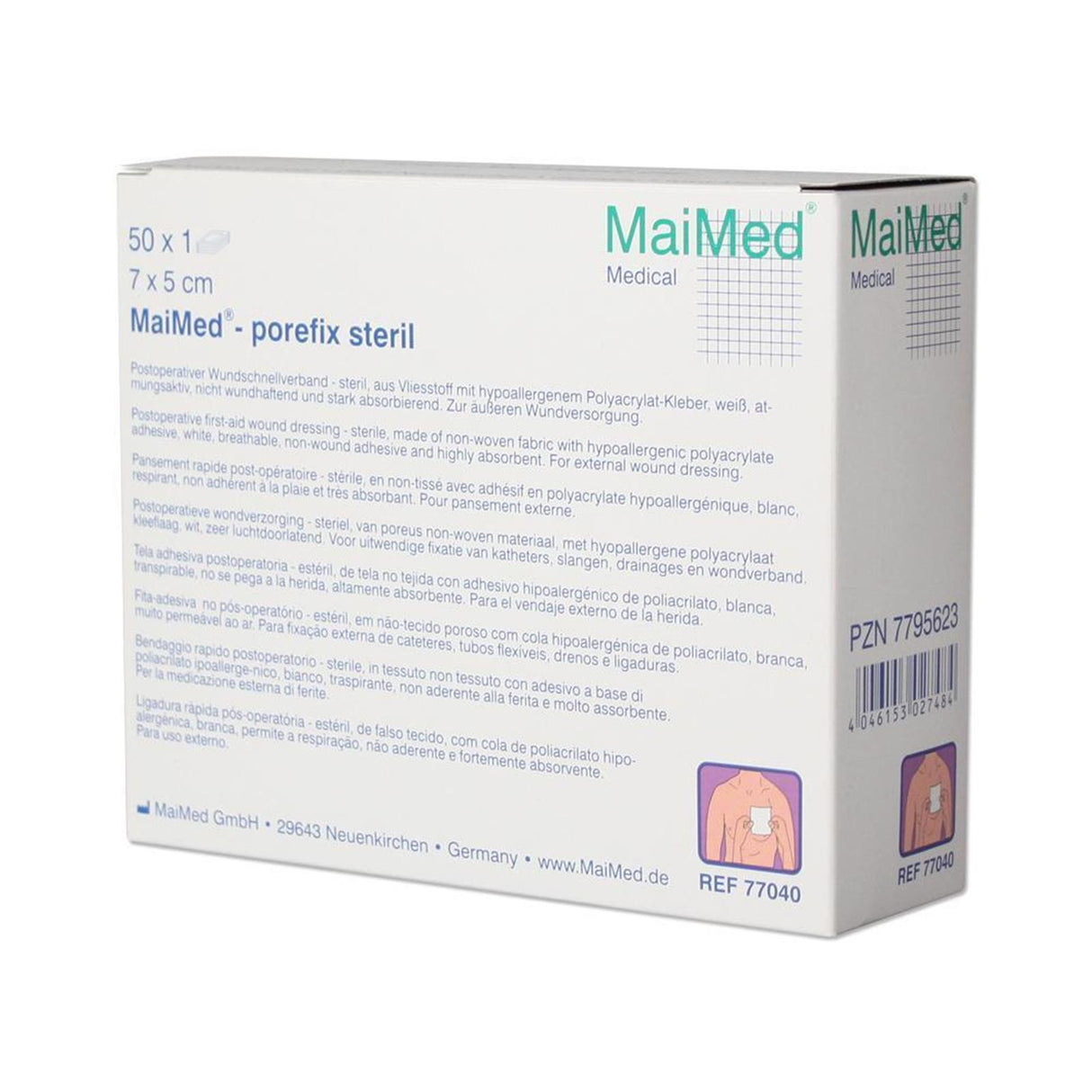 MaiMed porefix Wundschnellverband