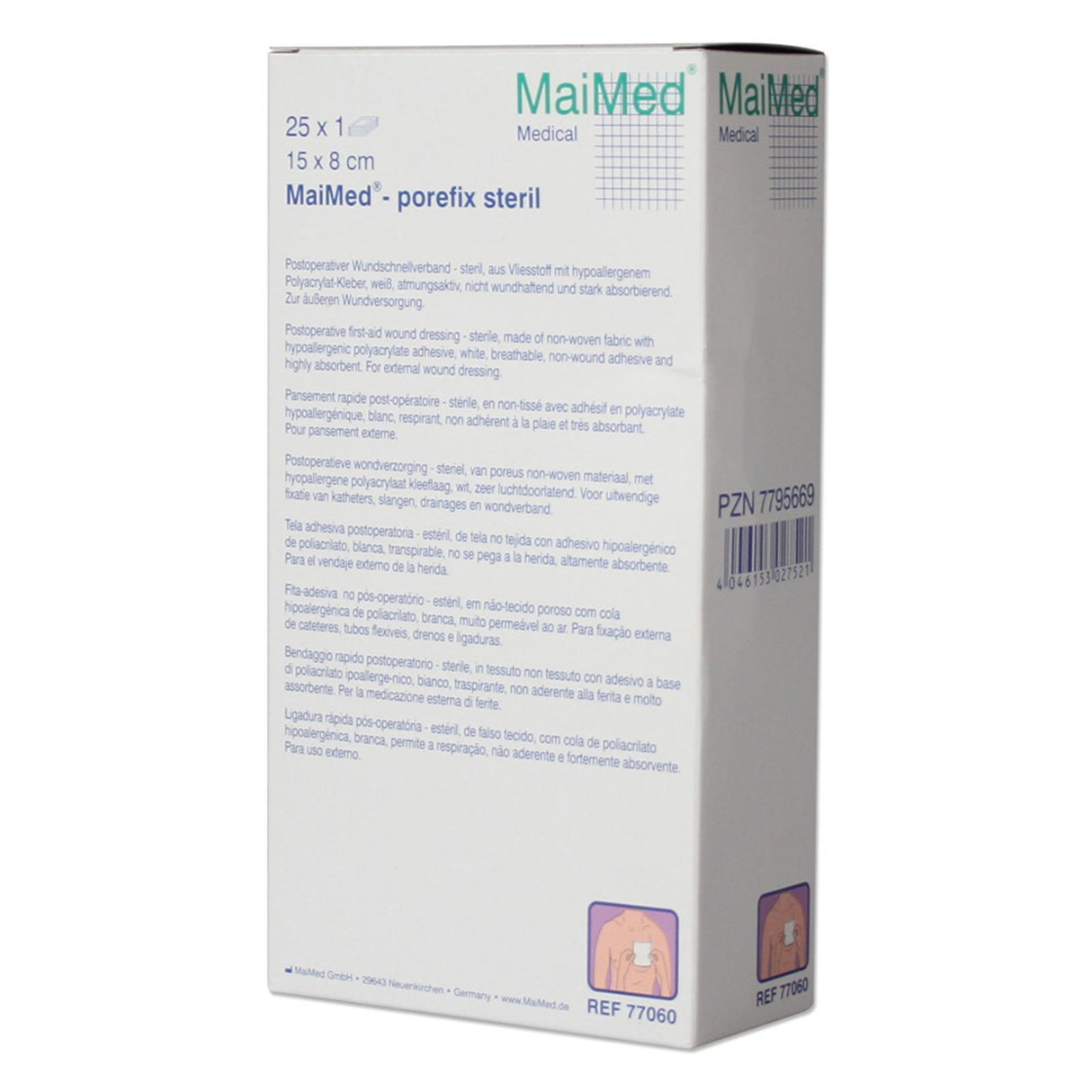 MaiMed porefix Wundschnellverband