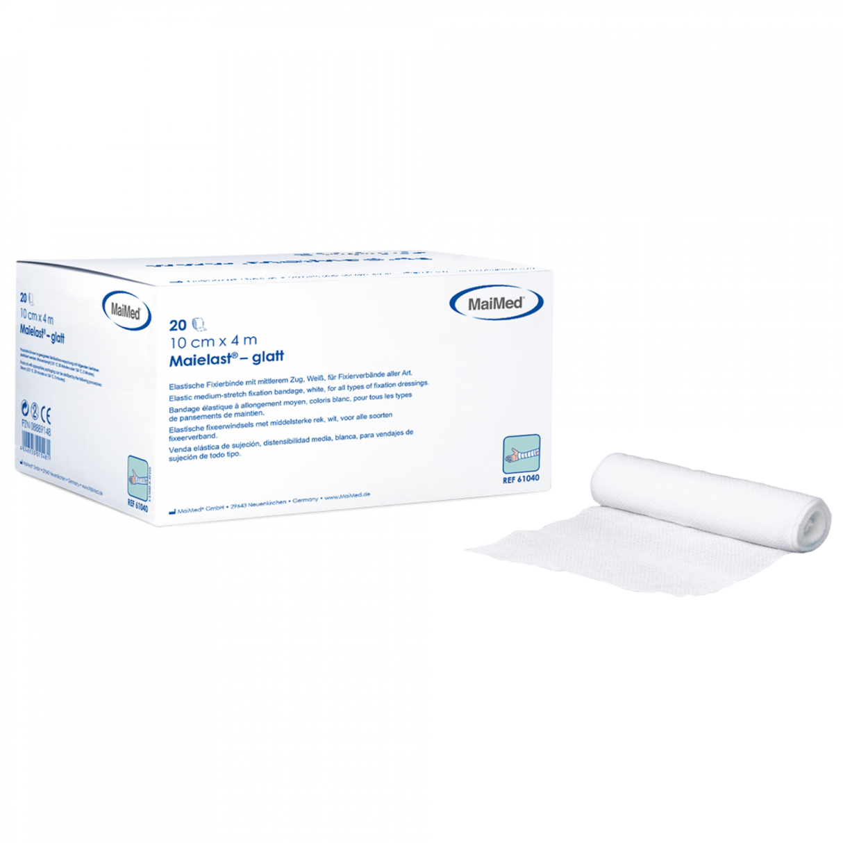 MaiMed Maielast glatt elastische Fixierbinde