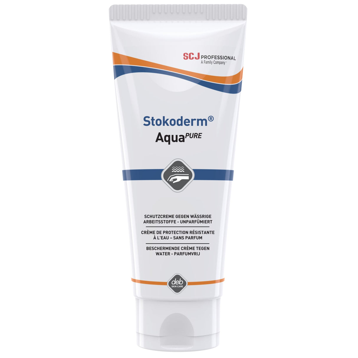 Stokoderm AQUA PURE Hautschutzcreme, parfümfrei – Schutz bei Feuchtarbeit – Ansicht 3