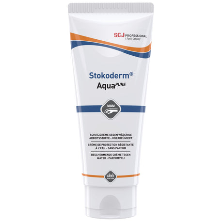 Stokoderm AQUA PURE Hautschutzcreme, parfümfrei – Schutz bei Feuchtarbeit – Ansicht 3