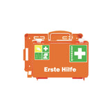 Söhngen Erste-Hilfe-Koffer QUICK-CD, DIN 13157, plombierbar mit Wandhalterung