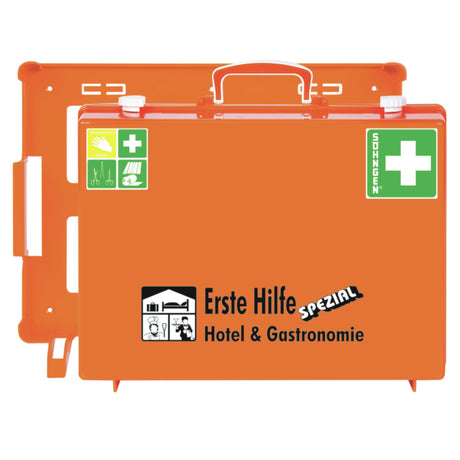 Söhngen Erste-Hilfe-Koffer Spezial Hotel & Gastronomie, DIN 13157, mit detektierbaren Pflastern