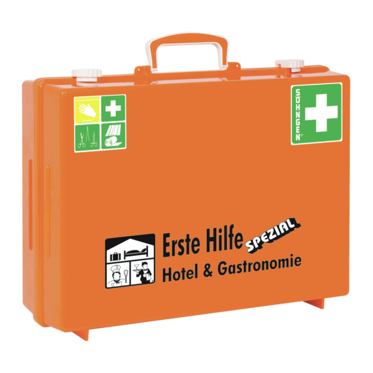 Söhngen Erste-Hilfe-Koffer Spezial Hotel & Gastronomie, DIN 13157, mit detektierbaren Pflastern – Ansicht 2