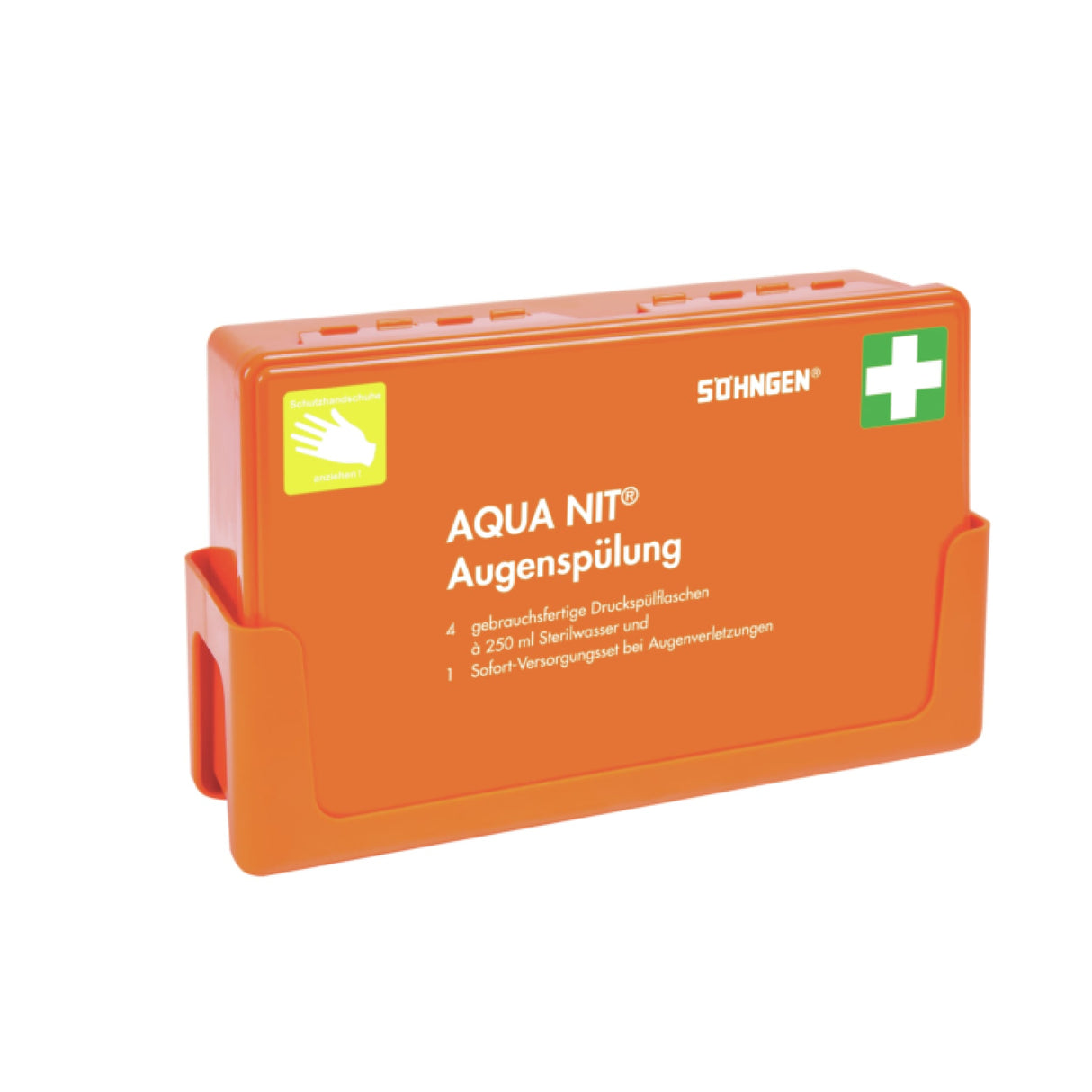 Söhngen AQUA-NIT Box Augenspülung-Set mit DuOcul-Augenkompressen – Ansicht 2