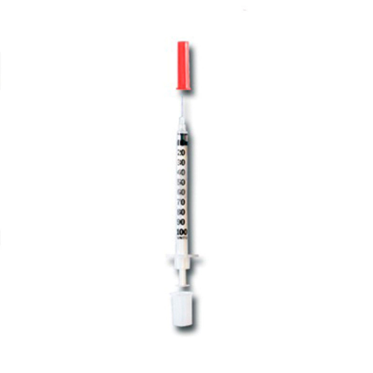 100 BD Micro-Fine+ Insulinspritzen 0,5 ml, U-100 m. Kanüle 0,30 x 8 mm