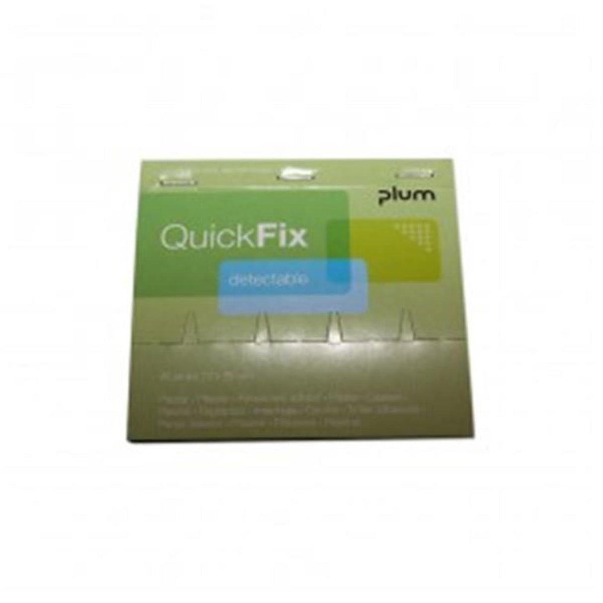 Plum Quick Fix Refillbox mit 45 Pflasterstrips detectable 72 x 25 mm