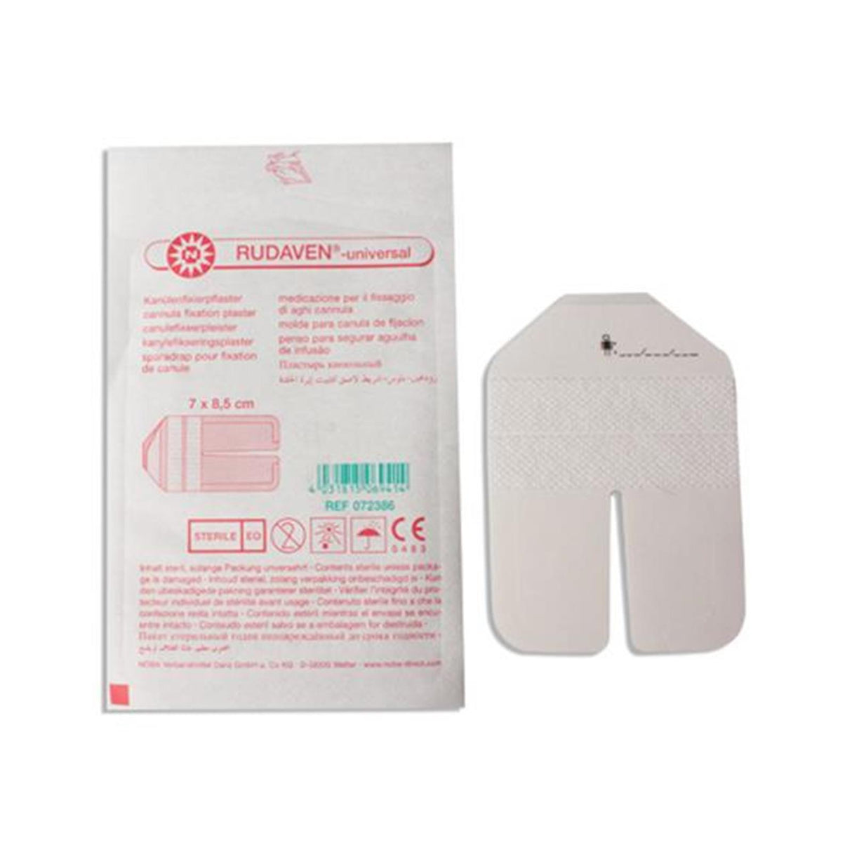 NOBA Rudaven Universal Venenpflaster 50 Stück 7 x 8,5 cm