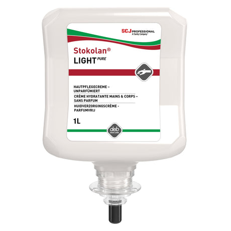 Stokolan LIGHT PURE Hautpflegecreme, parfümfrei – für normale bis trockene Haut – Ansicht 2