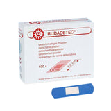 NOBA Rudadetec detektierbare Pflaster 100 Stück 2,5 x 7,6 cm