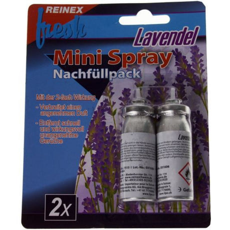 Reinex fresh Mini Spray Nachfüllpack – Duftspray-Nachfüller gegen unangenehme Gerüche – Ansicht 3