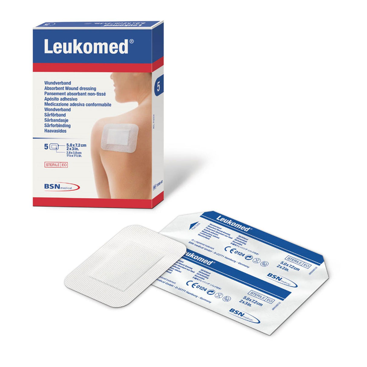 BSN Leukomed Wundverband 5 Stück
