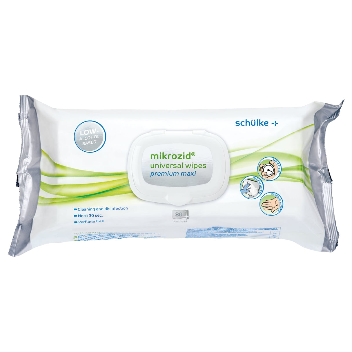 Schülke mikrozid universal wipes premium Desinfektionstücher – für Medizinprodukte und Geräte