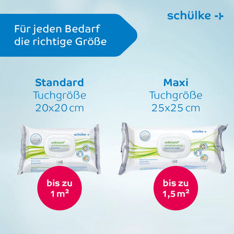 Schülke mikrozid universal wipes premium Desinfektionstücher – für Medizinprodukte und Geräte – Ansicht 7