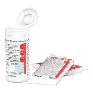 B. Braun  Meliseptol® HBV-Tücher Spenderbox 100 Stück