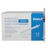 Romed Tuberkulinspritzen mit Kanüle 50 Stück 1ml 29 G x 1/2 U100