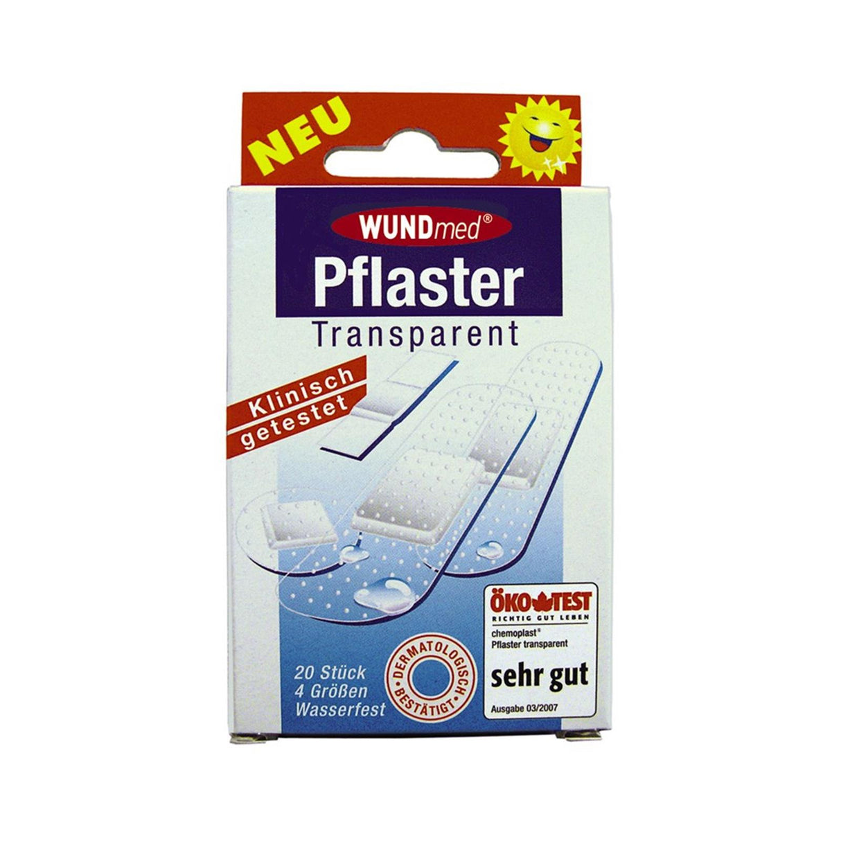 #Wundmed Pflaster transparent 20 Stück