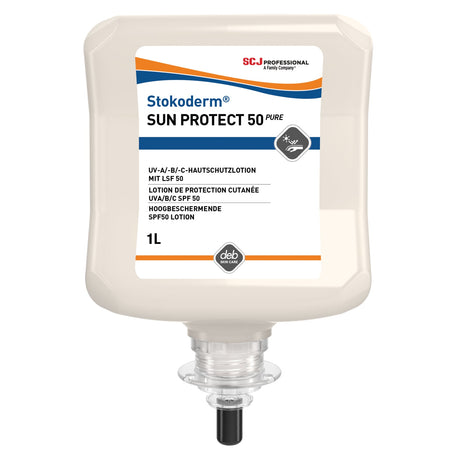 Stokoderm SUN PROTECT 50 PURE UV-Hautschutzlotion, wasserfest und parfümfrei – Ansicht 2