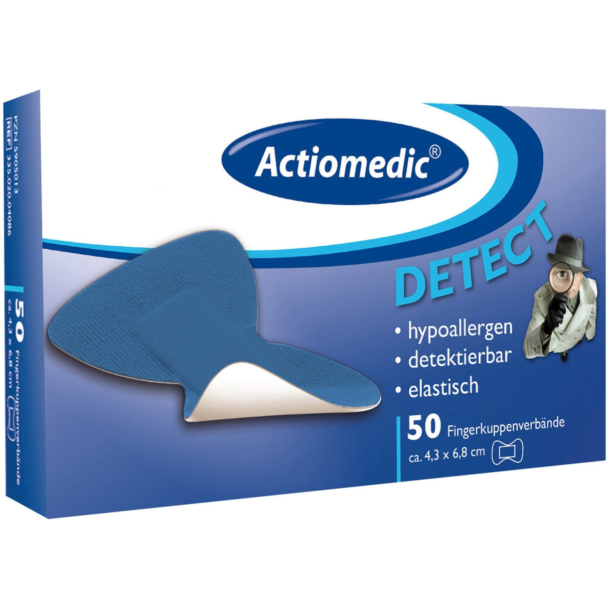 Actiomedic DETECT+ELASTIC Fingerkuppenverband – detektierbar, elastisch und robust