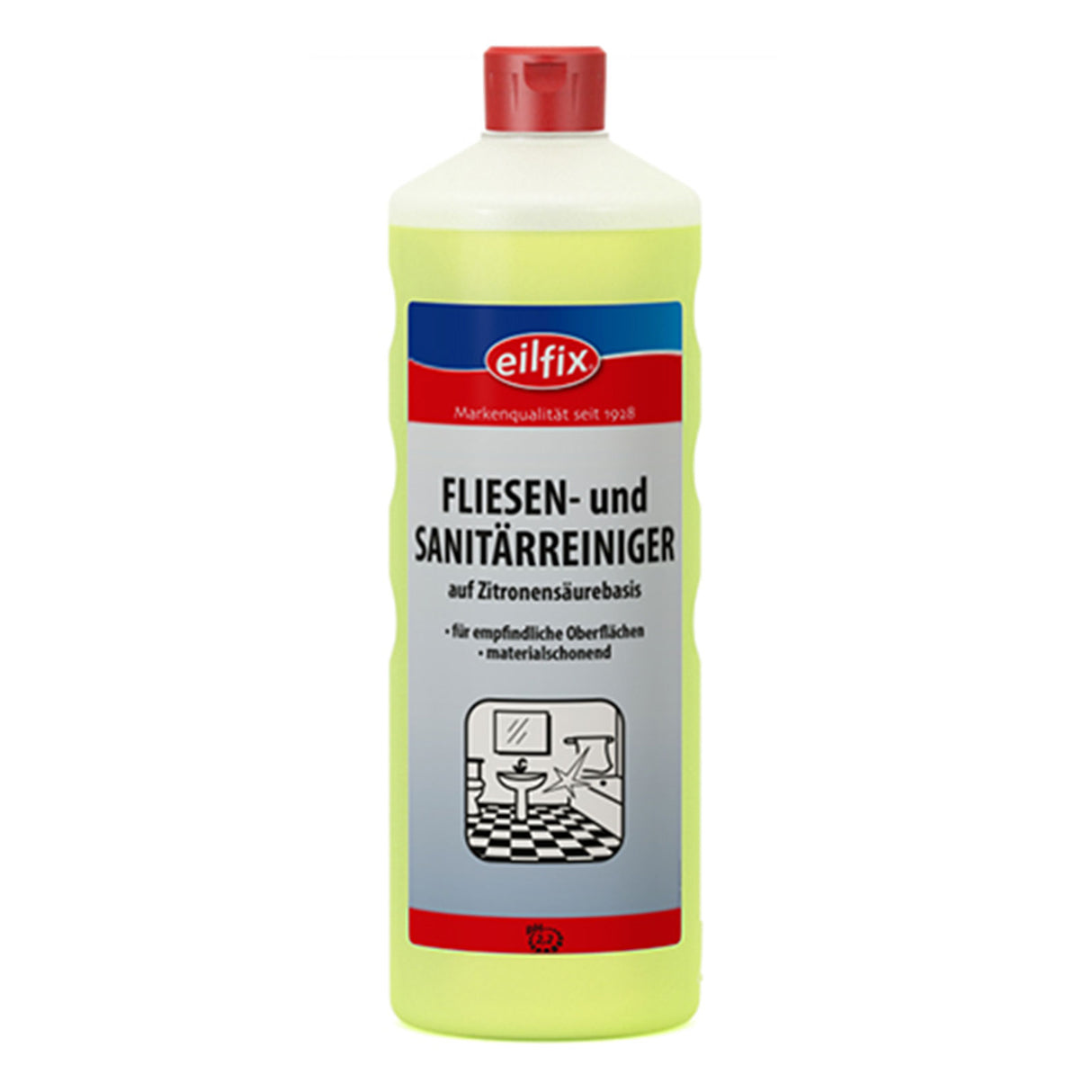 Becker Eilfix® Fliesen- und Sanitärreiniger auf Zitronensäurebasis