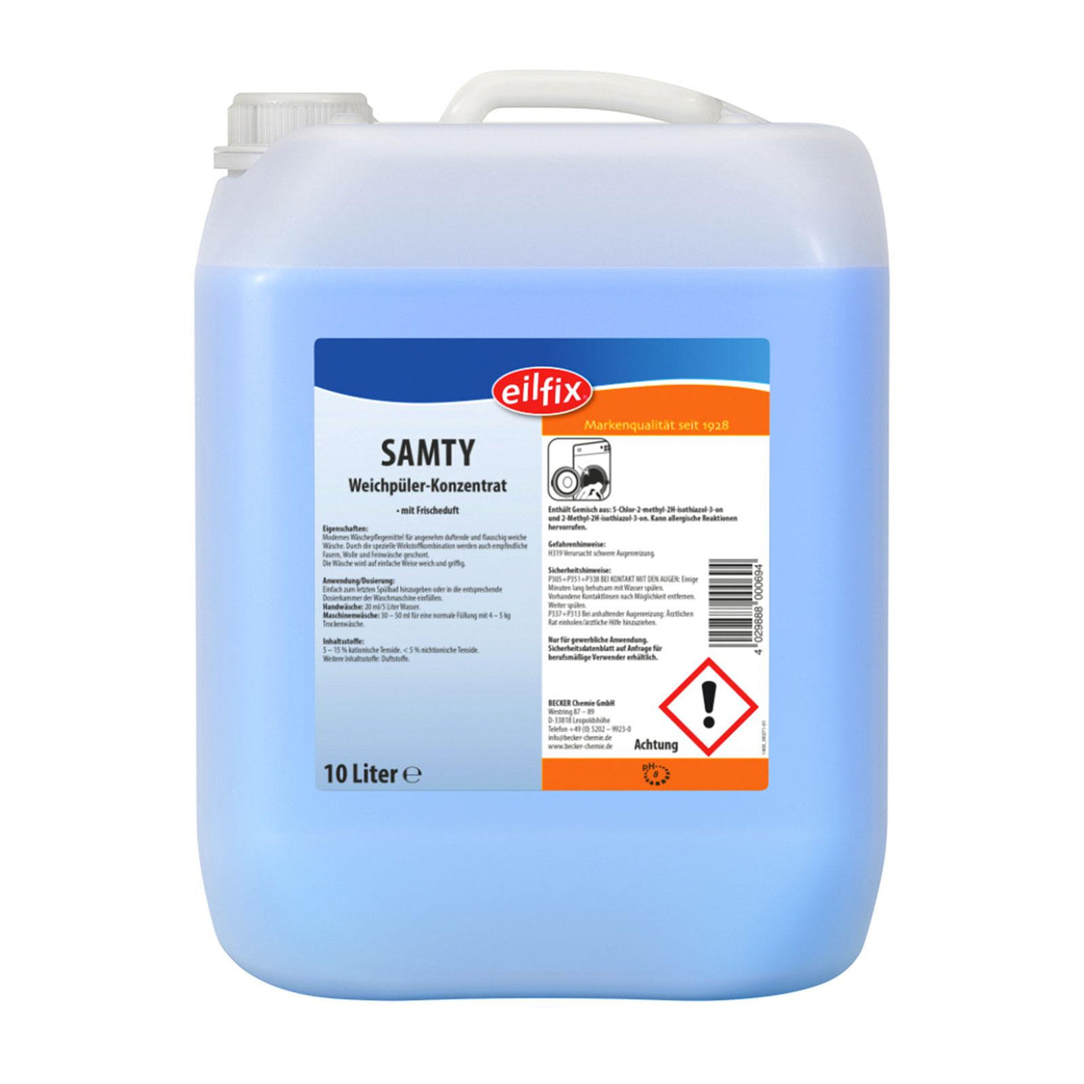 Becker Eilfix® Samty Weichspüler 4 Liter