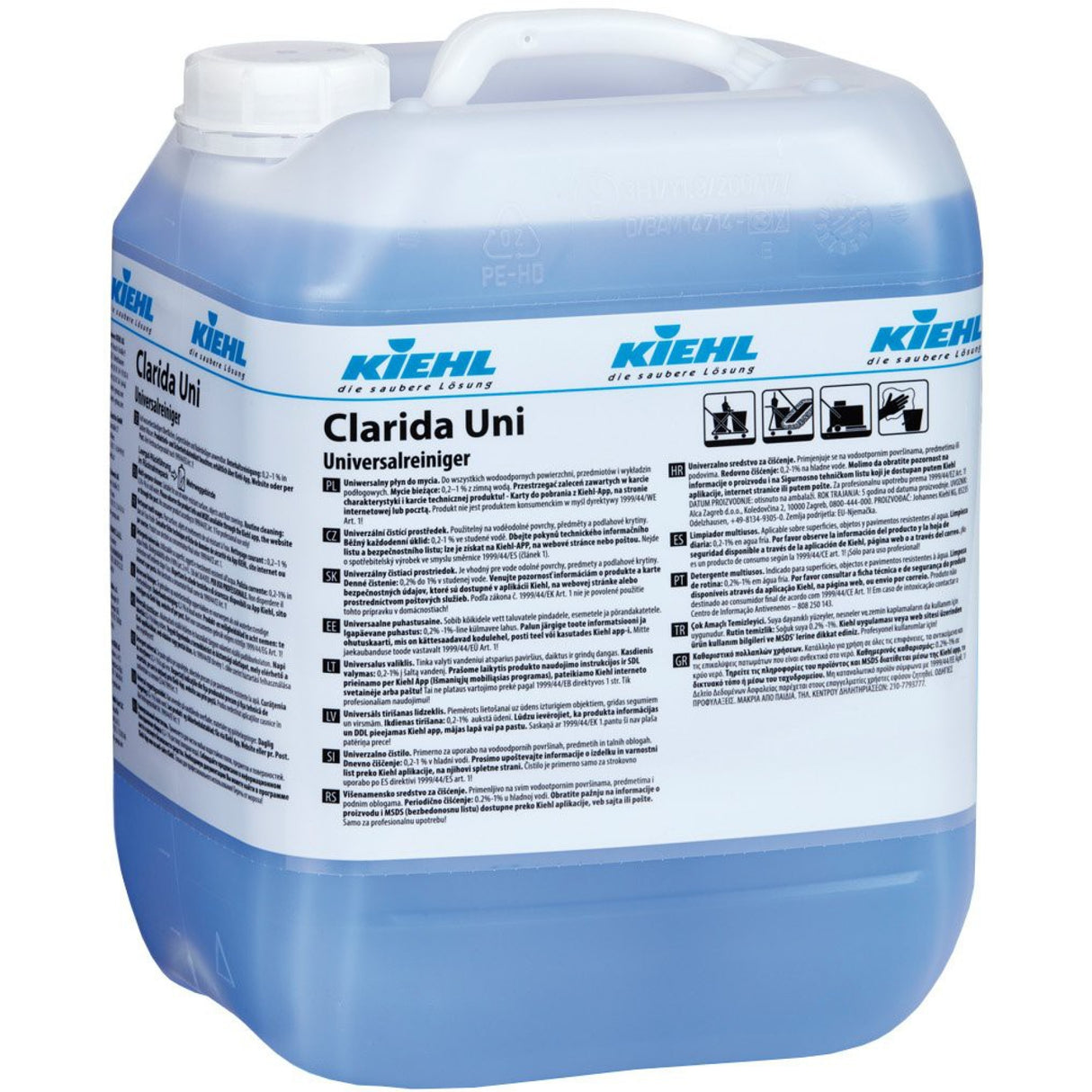 Kiehl Clarida Uni Unterhaltsreiniger – 10 l Kanister