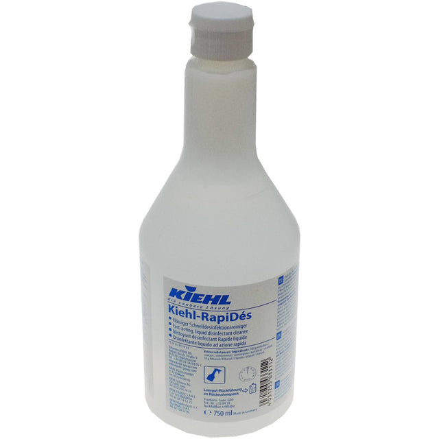Kiehl RapiDés flüssiger Schnelldesinfektionsreiniger – 1 Flasche à 0,75 Liter