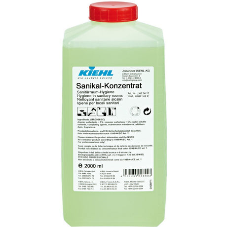 Kiehl Sanikal-Konzentrat Sanitärreiniger – 2 Liter Flasche