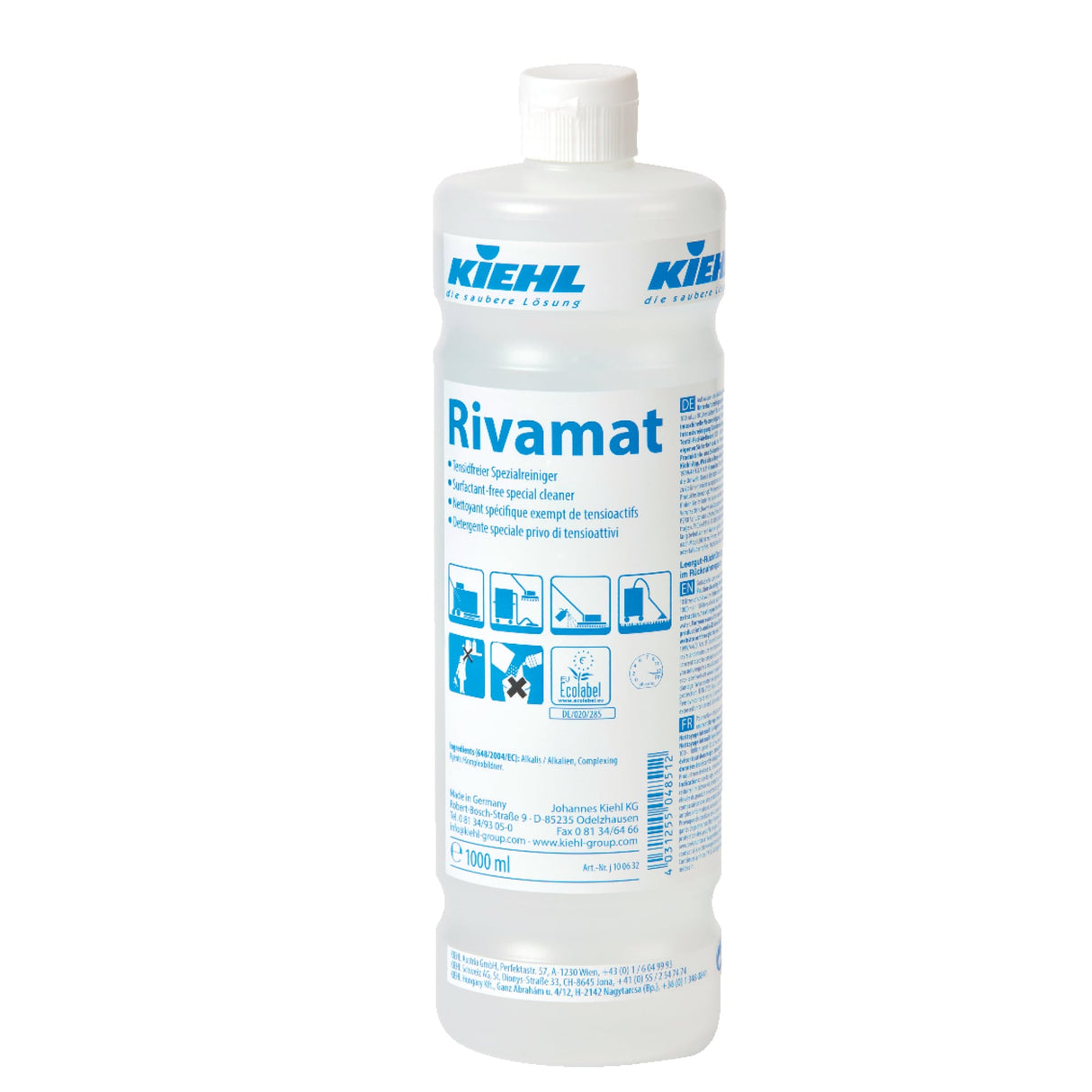 Kiehl Rivamat tensidfreier Automatenreiniger – 1 Liter - Flasche