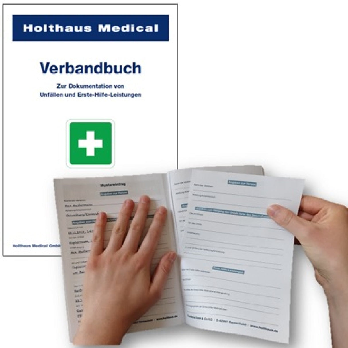 Holthaus Medical Verbandbuch DIN A5 nach BGI 511-1