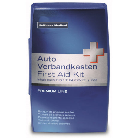 Holthaus Medical Auto-Verbandkasten PREMIUM LINE, schlagfest, gefüllt nach DIN 13164