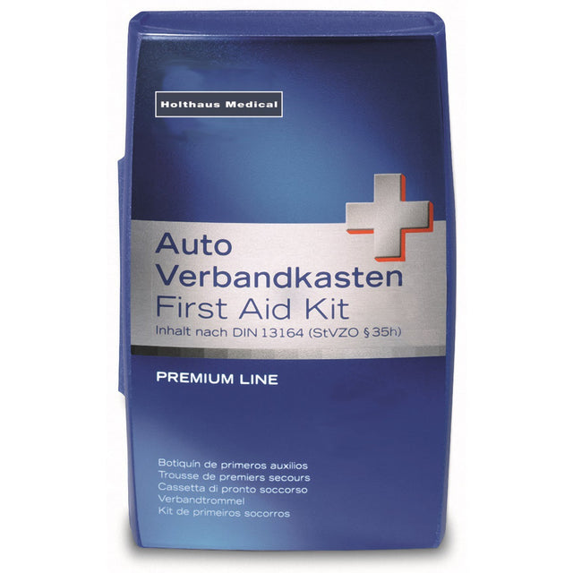 Holthaus Medical Auto-Verbandkasten PREMIUM LINE, schlagfest, gefüllt nach DIN 13164