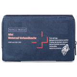 Holthaus Medical Mini Motorrad-Verbandtasche, gefüllt nach DIN 13167, blau