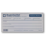 Holthaus Medical Begleitzettelblock, selbsthaftend, 25 Blatt