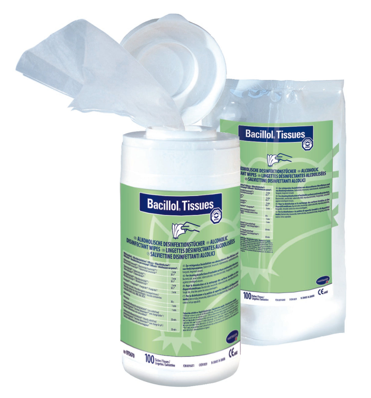 Bode Bacillol® AF Tissues 100 Desinfektionstücher Spenderdose