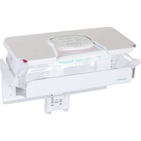 B. Braun Wandhalterung für Flowpack-Desinfektionstücher, Aluminium