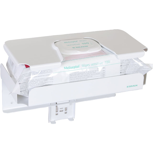 B. Braun Wandhalterung für Flowpack-Desinfektionstücher, Aluminium