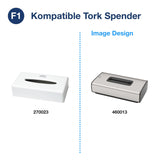 Tork Extra weiche Kosmetiktücher, 2-lagig, weiß, F1 – Ansicht 7