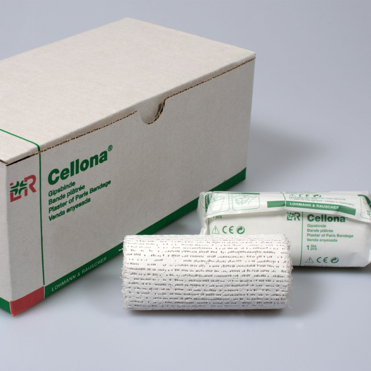 Lohmann Rauscher Cellona Gipsbinde 2 x 5 Stück