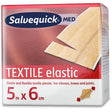 Cederroth Salvequick Textilpflaster als Rolle, 6 cm x 5 m
