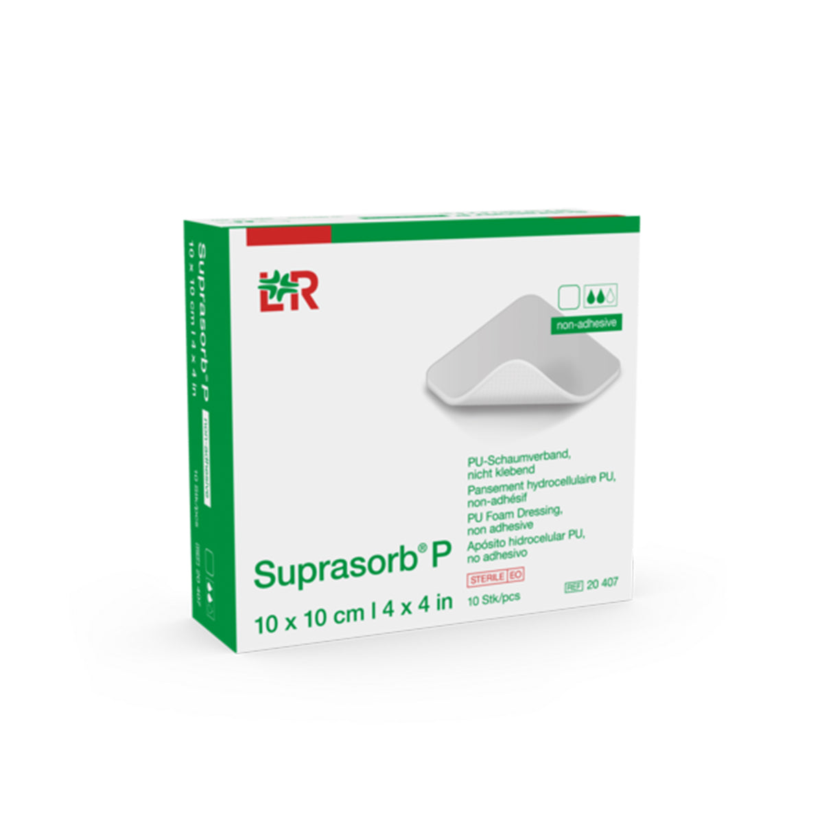 Lohmann Rauscher Suprasorb P PU-Schaumverband nicht klebend