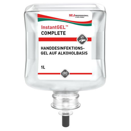 SC Johnson Professional InstantGEL COMPLETE Handdesinfektionsgel, unparfümiert mit Hamamelis-Extrakt