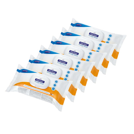 BODE Mikrobac Virucidal Tissues – Karton = 6 Flow-Packs à 80 Stück