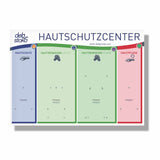 STOKO Hautschutzcenter Spendertafel für die Wandmontage – Ansicht 2