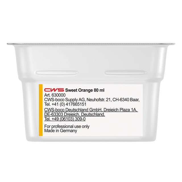 CWS Nachfüllduft Sweet Orange für Paradise Air Bar Duftspender, 80 ml Kartusche
