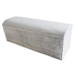 CWS Recycling Faltpapier, 1-lagig naturweiß, Zick-Zack-Faltung