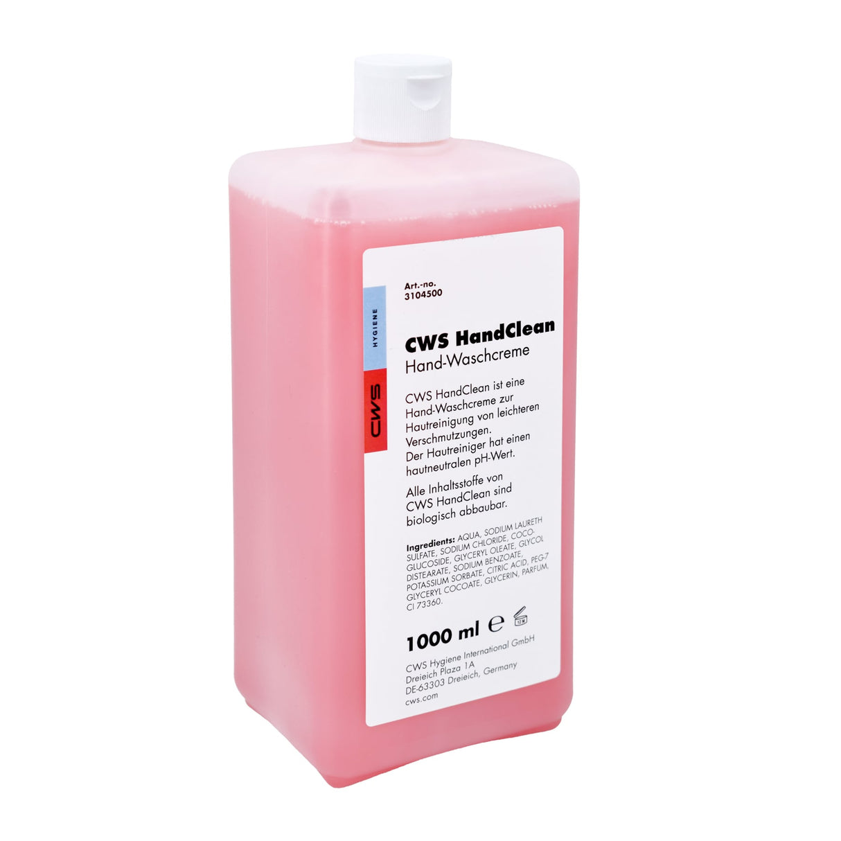 CWS HandClean Seifencreme, seifenfrei, pH-neutral, für CWS Universalspender