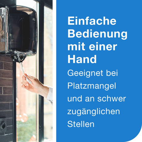 Tork Reflex Innenabrollungsspender M4, Einzelblatt, mit abnehmbarer Blende – Ansicht 6