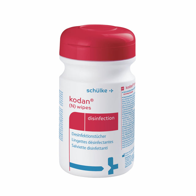 Schülke kodan (N) wipes Desinfektionstücher, gebrauchsfertig – VAH-gelistet, kurze Einwirkzeit